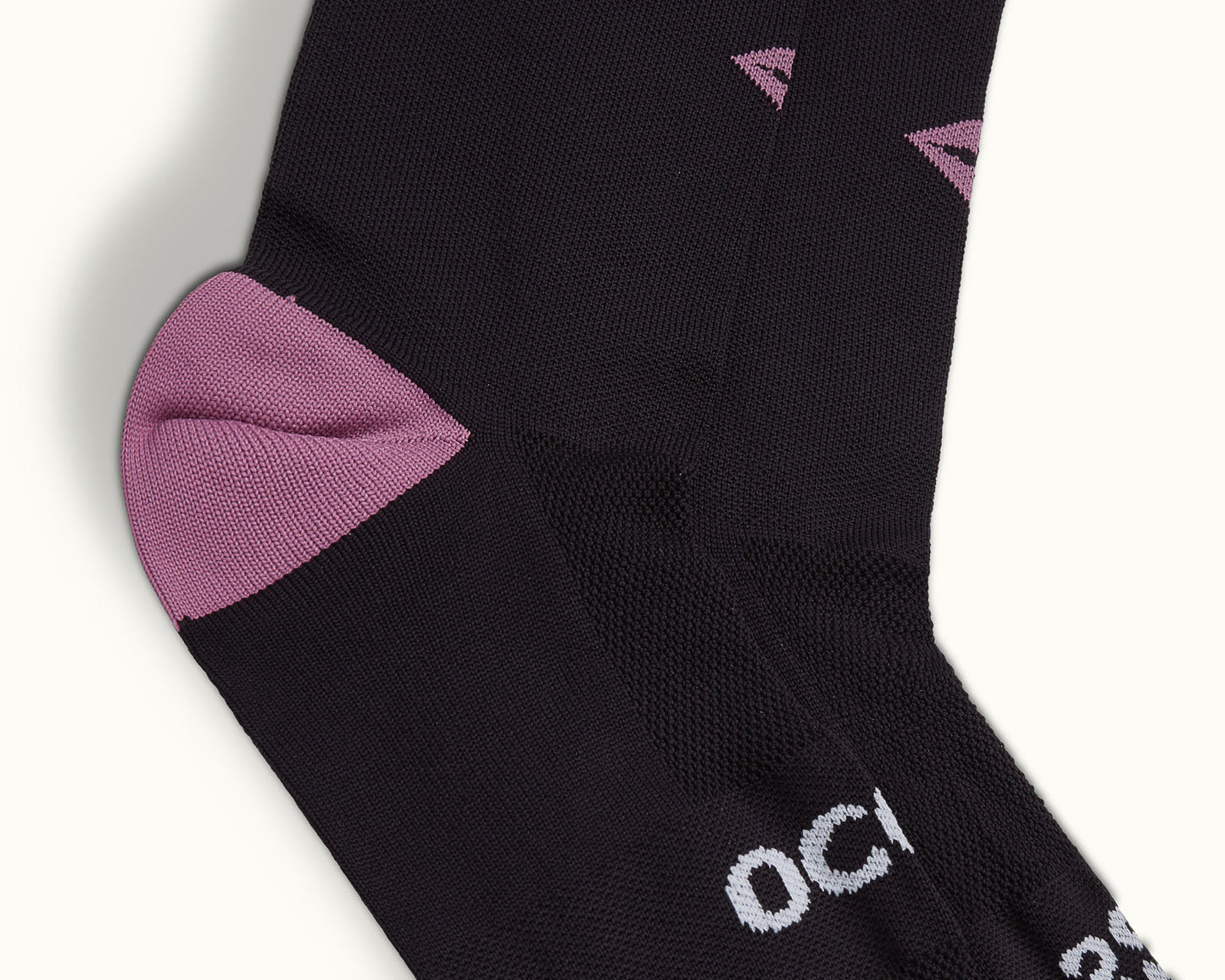 Pathfinder Socks - Black and Mauve - XL
