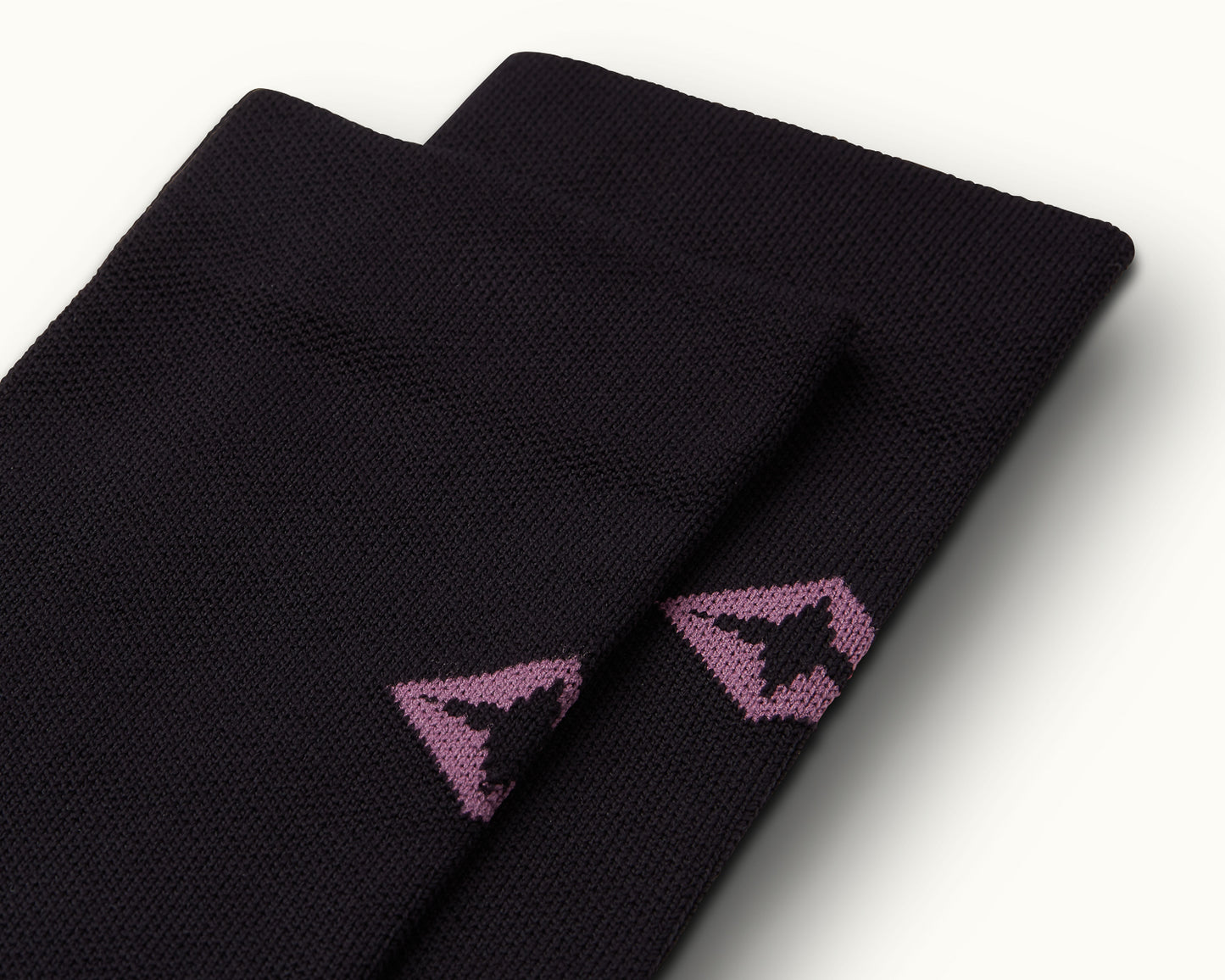 Pathfinder Socks - Black and Mauve - XL