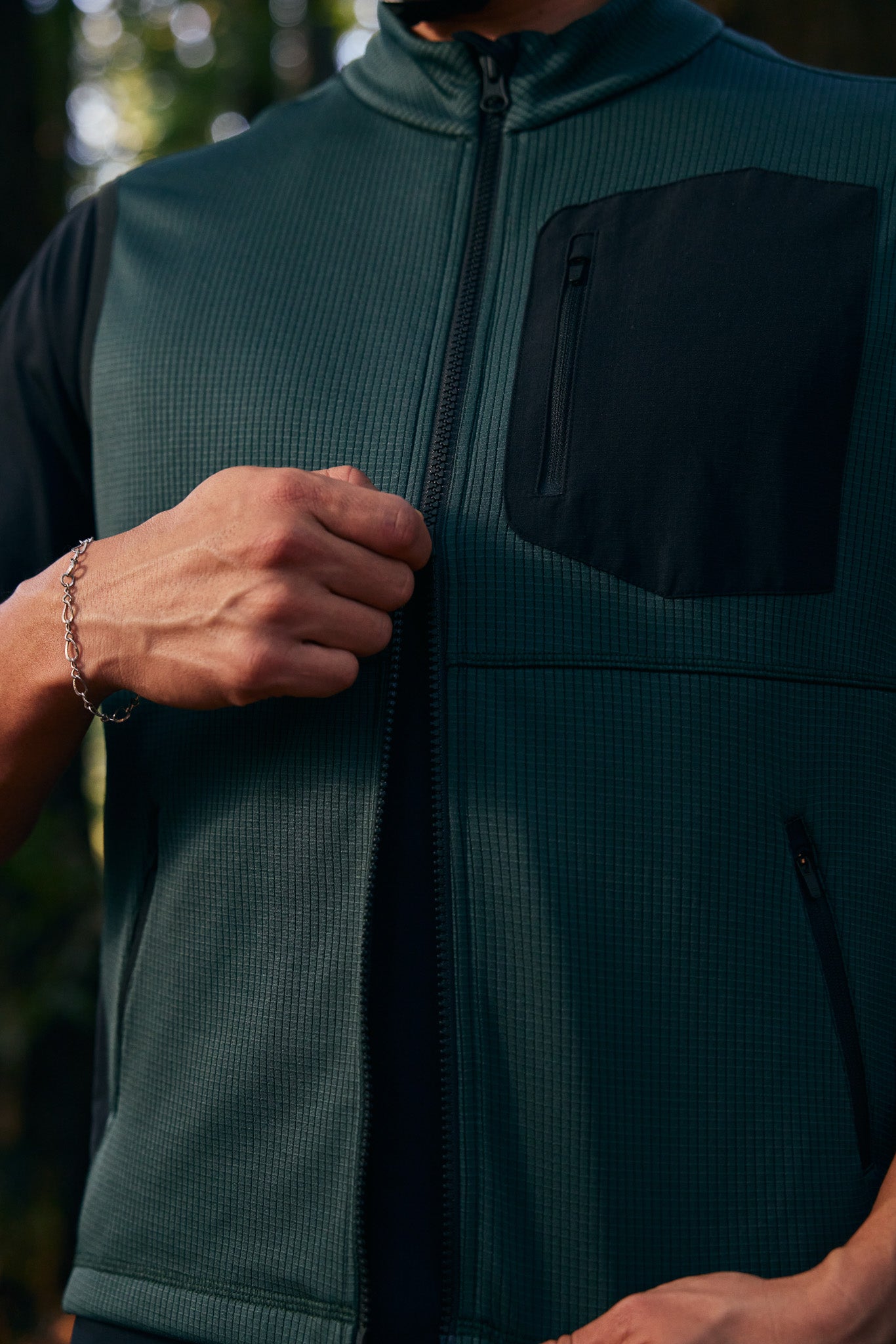 ThermaGrid Vest - Balsam - Ocean and San