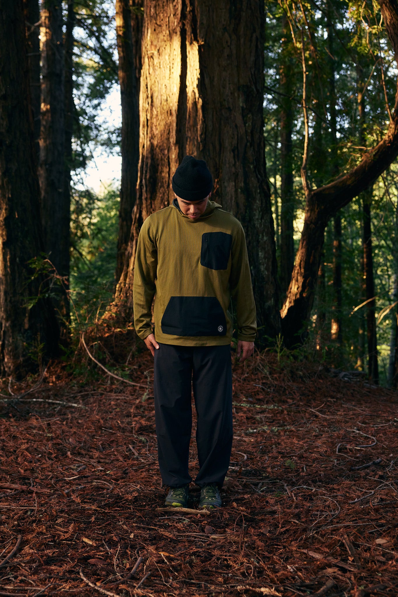 ThermaGrid Hooded Midlayer - Yucca