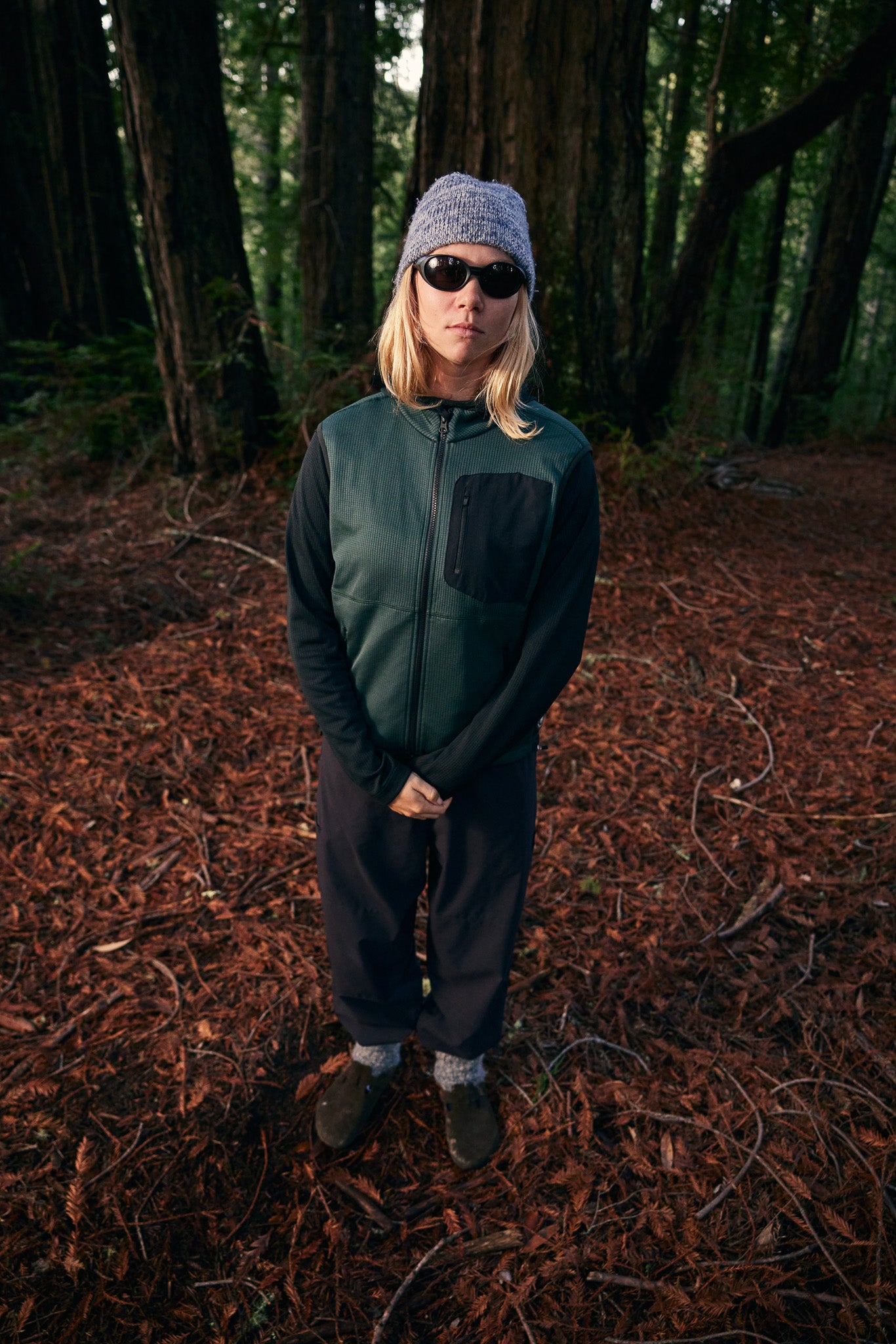 ThermaGrid Vest - Black - Ocean and San