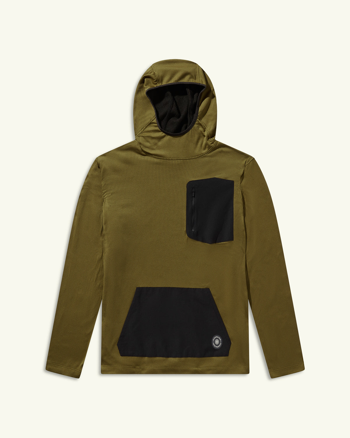 ThermaGrid Hooded Midlayer - Yucca