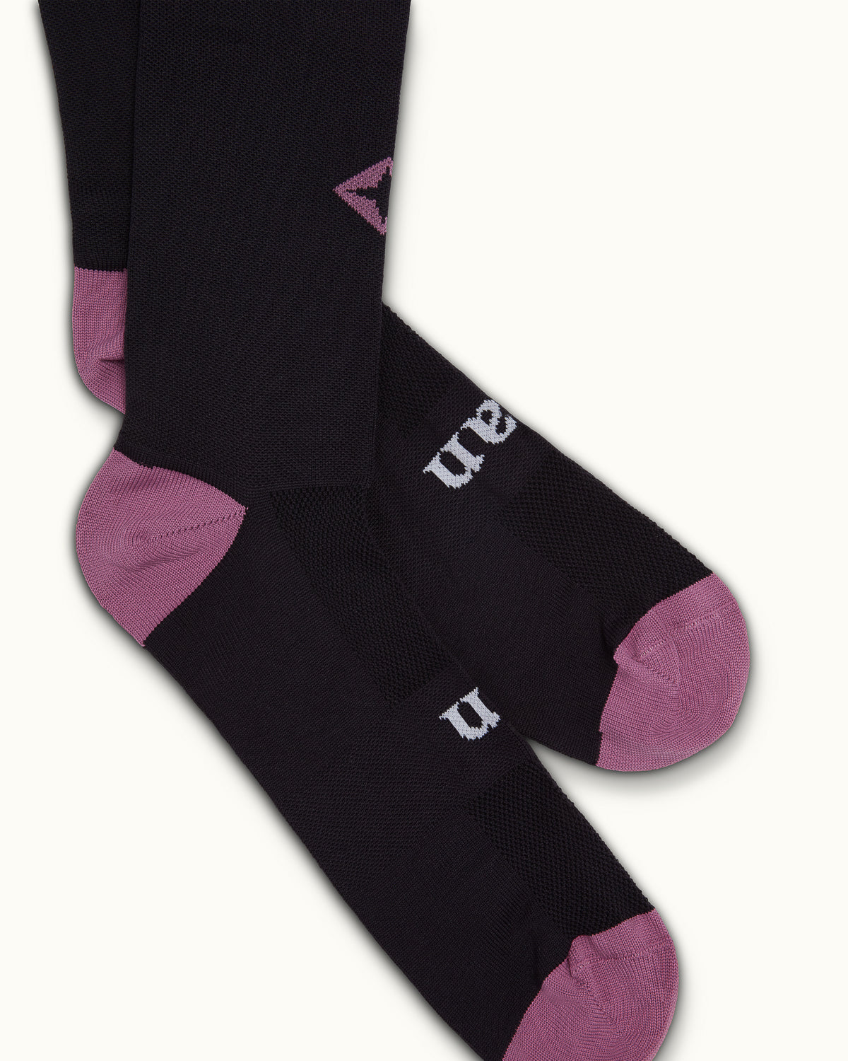 black cycling socks, performance socks, athlete socks, activewear socks, socks, mens, womens