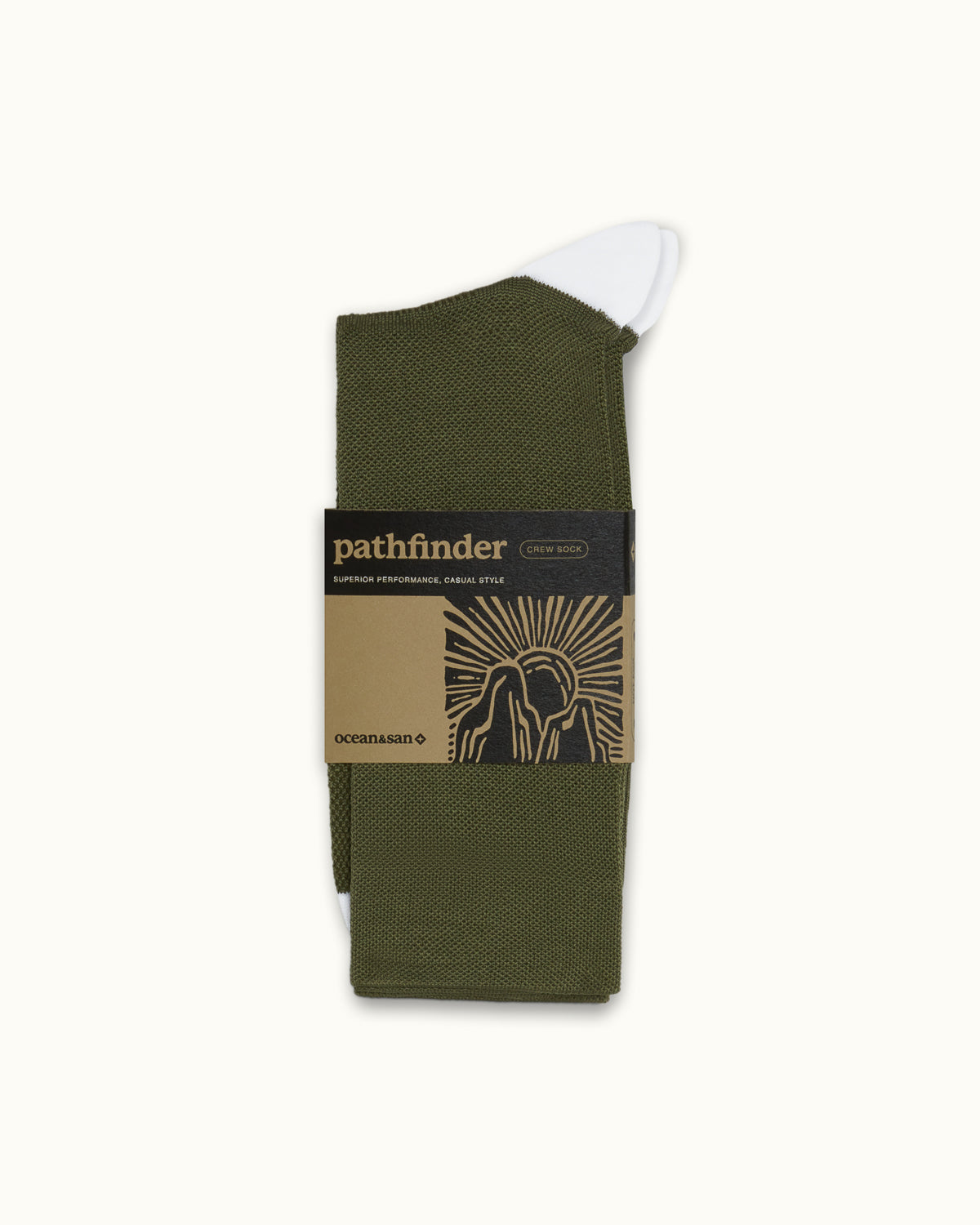 Pathfinder Socks - Olive